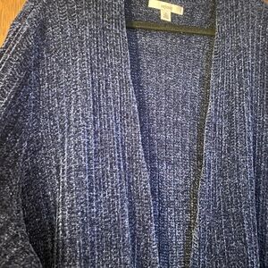 Sejour Blue Textured Women's Jacket